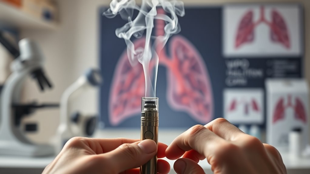 vaping harms respiratory health