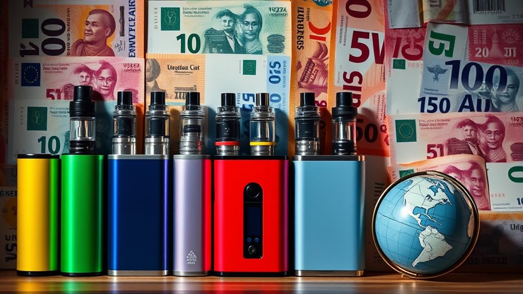 vaping taxes influence market