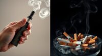 vaping versus smoking safety