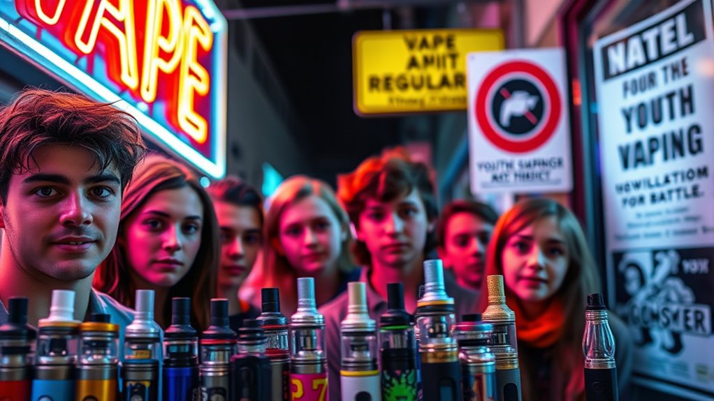 youth vape marketing regulation