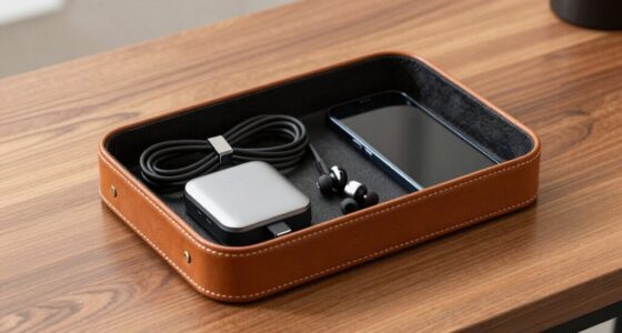 convenient organized charging station