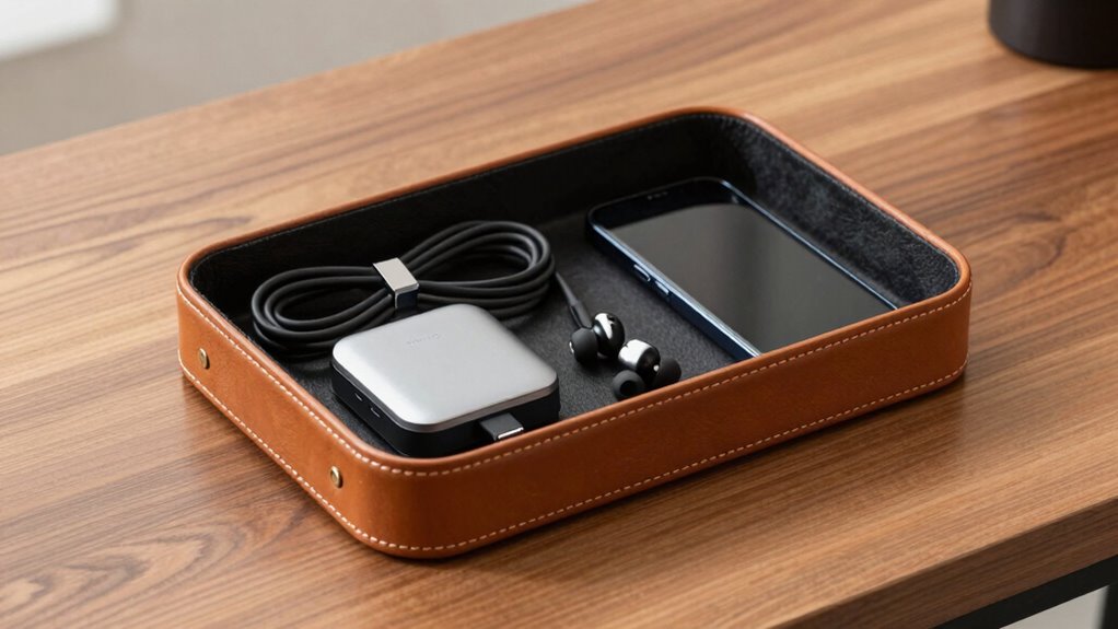 convenient organized charging station