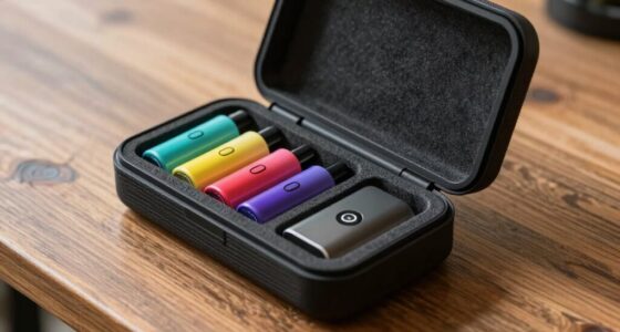 effective travel vape storage