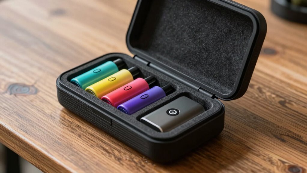 effective travel vape storage