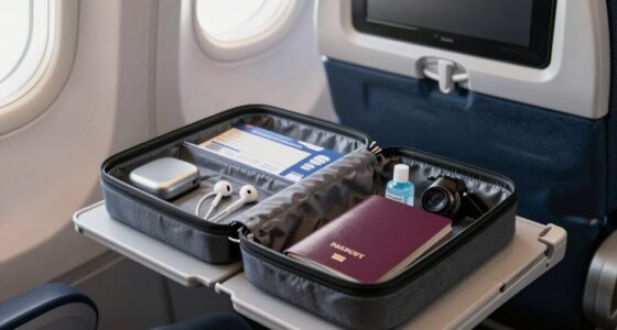 essential flight travel organizer