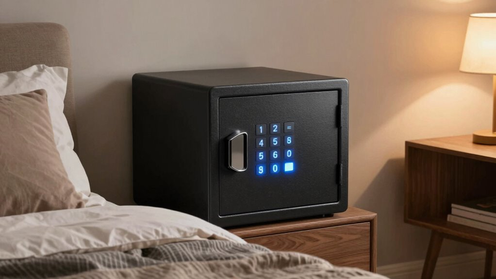 fireproof biometric safe security