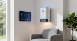futuristic intelligent compact air corner