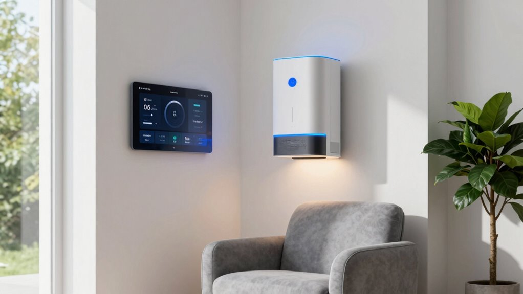 futuristic intelligent compact air corner