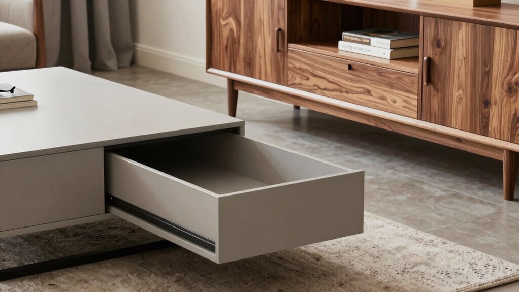 hidden space saving multifunctional furniture