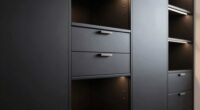 hidden storage enhances lifestyle