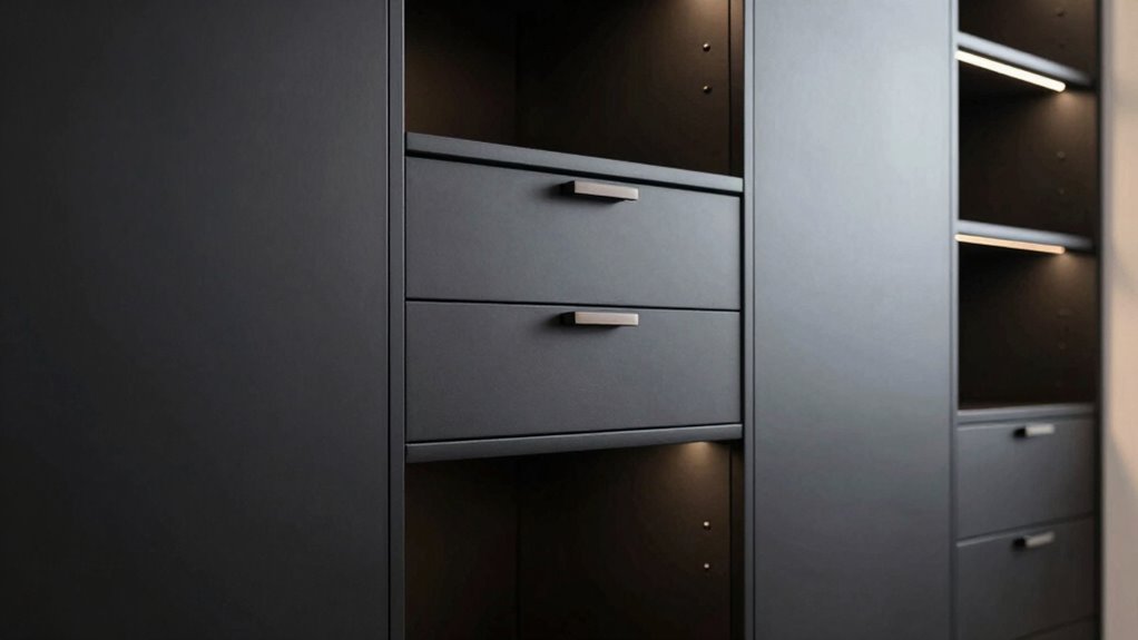 hidden storage enhances lifestyle