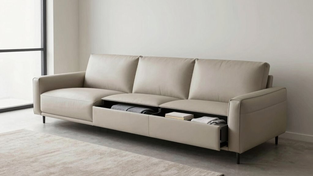 hidden storage for compact spaces