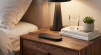 high end bedside charging station