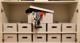 inefficient closet organization technique