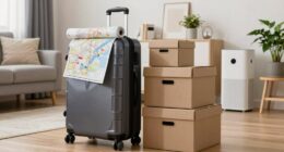 integrated home travel storage