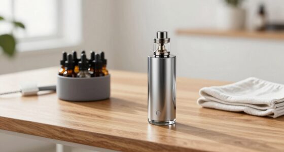 minimize spills with organized vaping