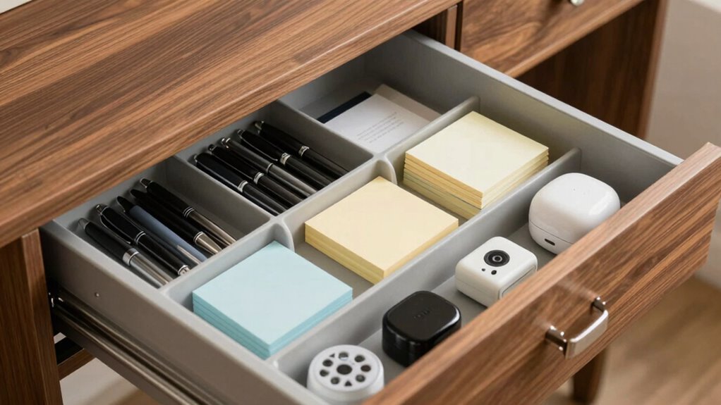 organized storage enhances efficiency