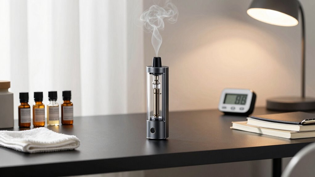 organized vape station setup