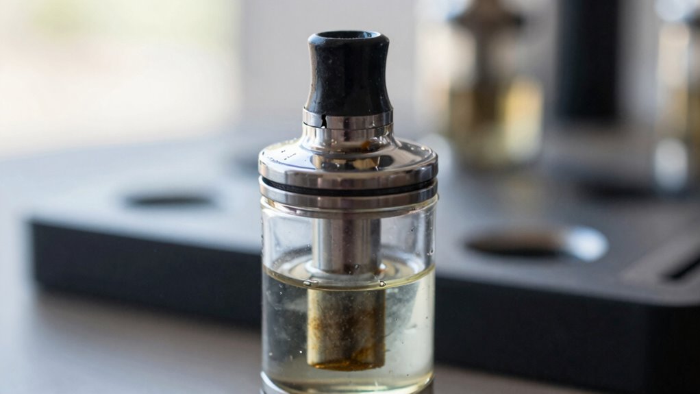 overheating the vape coil