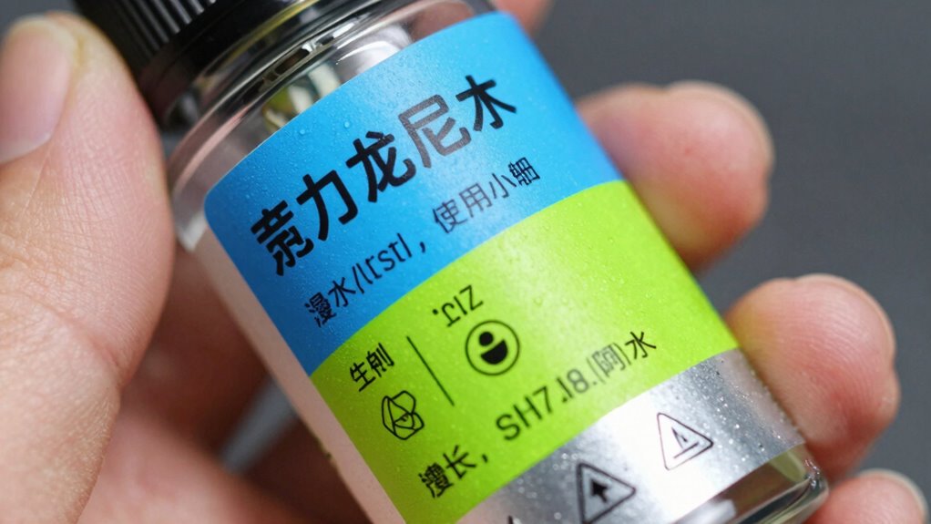 reading vape labels carefully