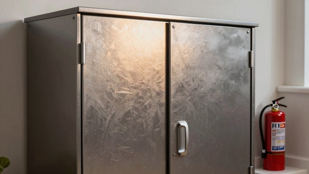 safety in fireproof storage