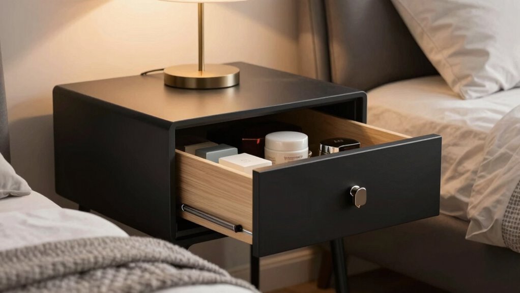 secure bedroom valuables storage