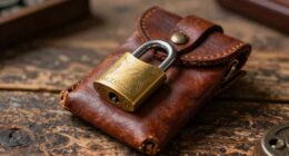 secure small storage pouch