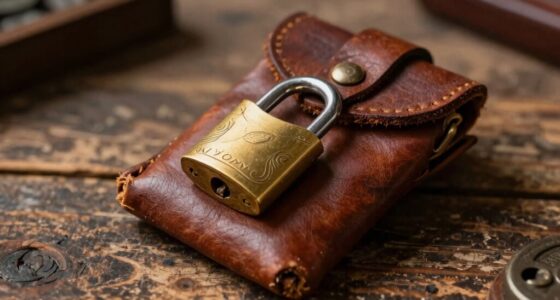 secure small storage pouch