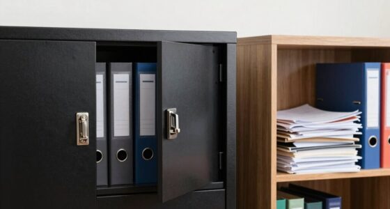 secure storage enhances organization