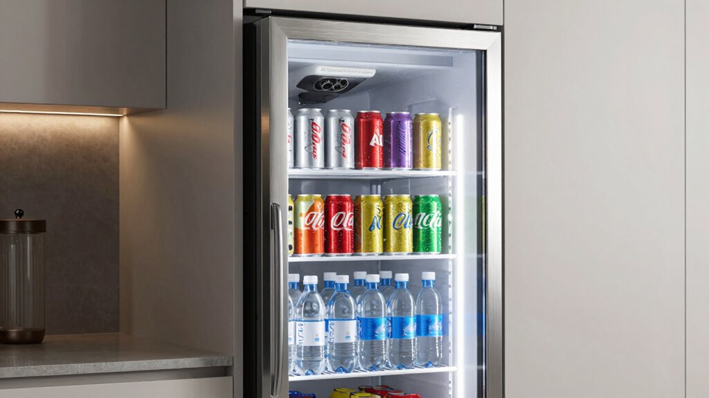 space efficient beverage cooling