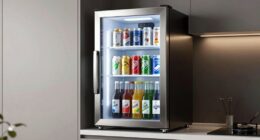 space saving beverage storage