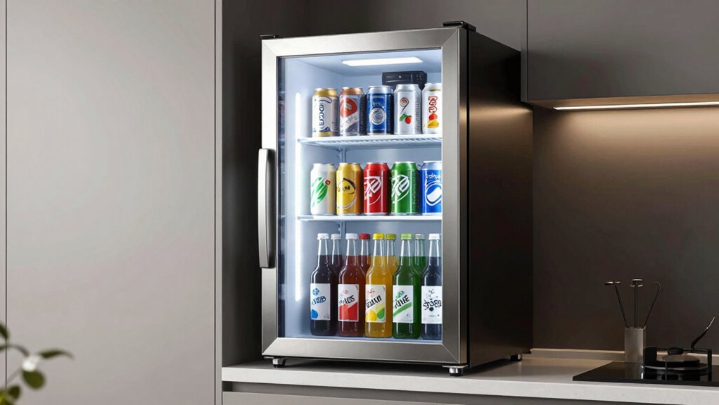space saving beverage storage