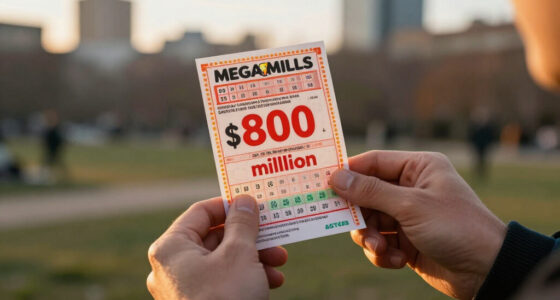 Mega Millions Jackpot $800 Million