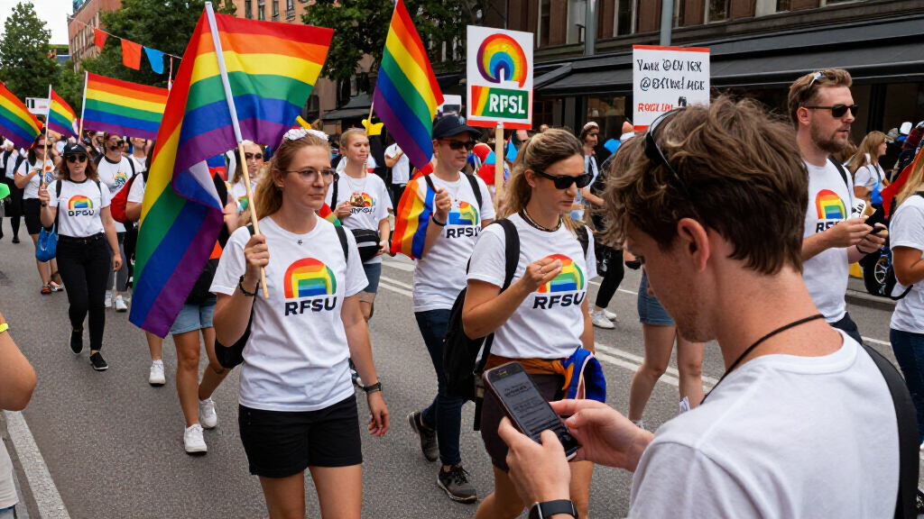RFSU Och RFSL Kräver Hbtqi-besked – Ministrar Mot Väggen På Stockholm Pride - Via TT